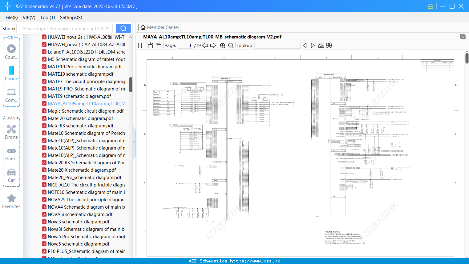 Huawei MAYA_AL10&TL10&TL00_MB_schematic Diagram_V2